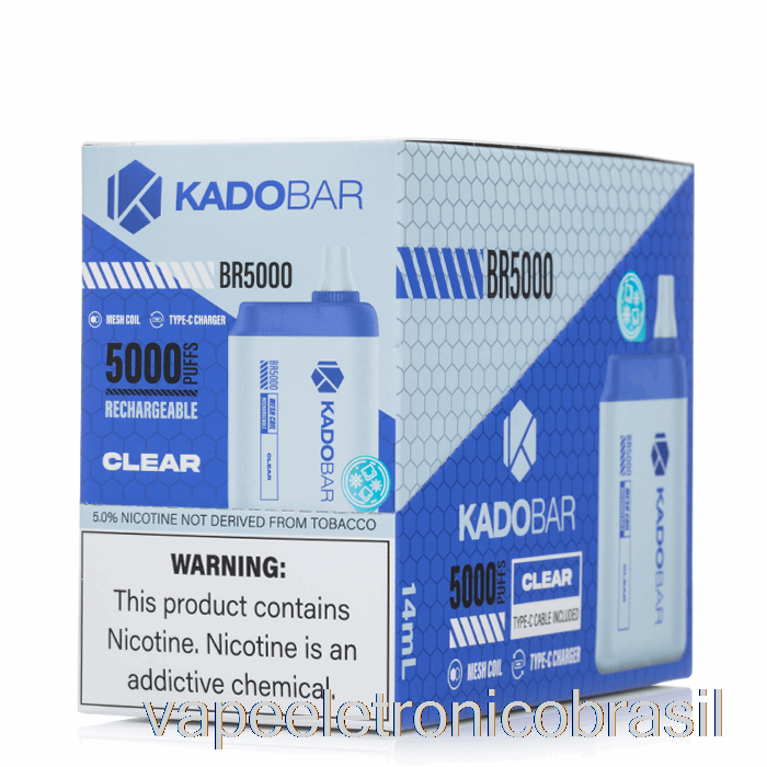 Vape Vaporesso [pacote Com 5] Kado Bar Br5000 Descartável